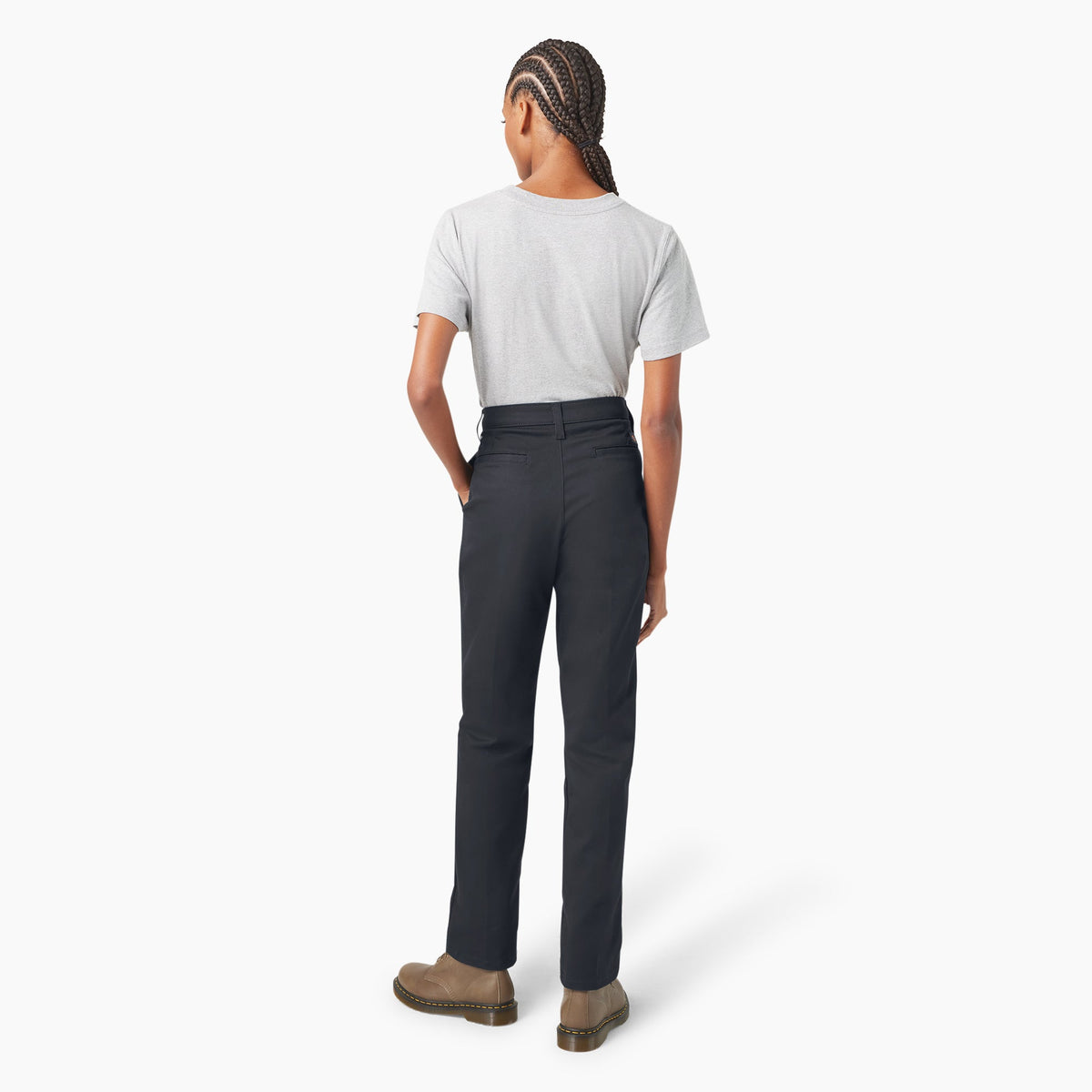 Dickies Women's Super Flex Straight Leg Work Pants