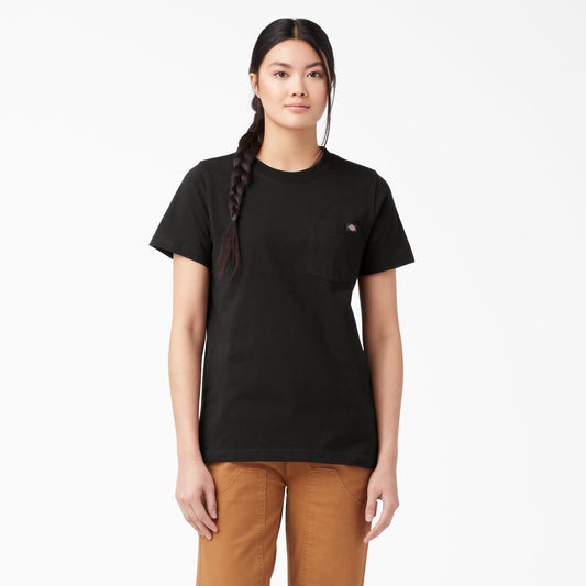 Dickies Women's Heavyweight Short Sleeve Pocket T-Shirt