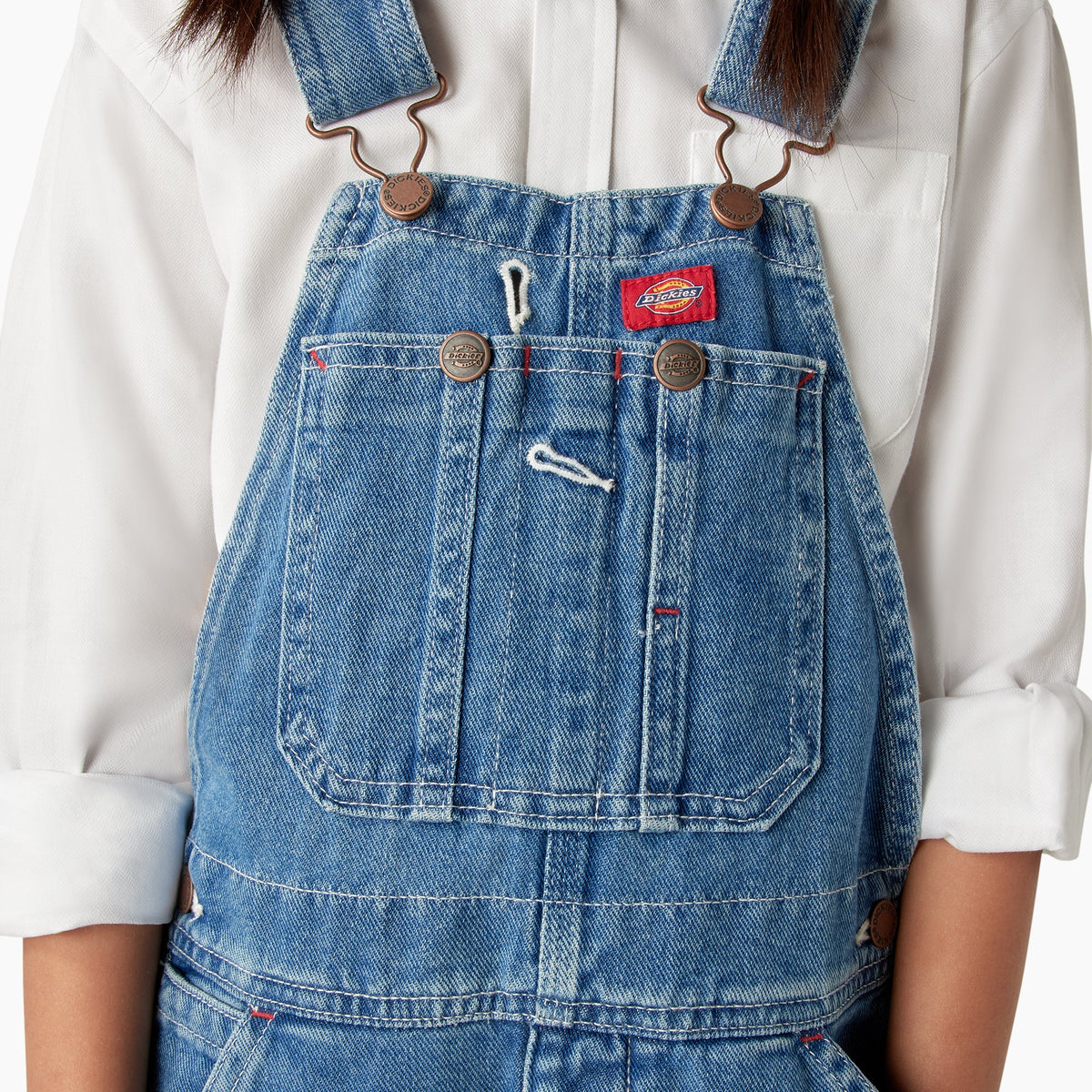 Dickies Kids' Denim Overalls