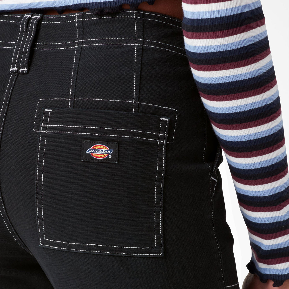 Dickies Women's Skinny Fit Cuffed Cargo Pants