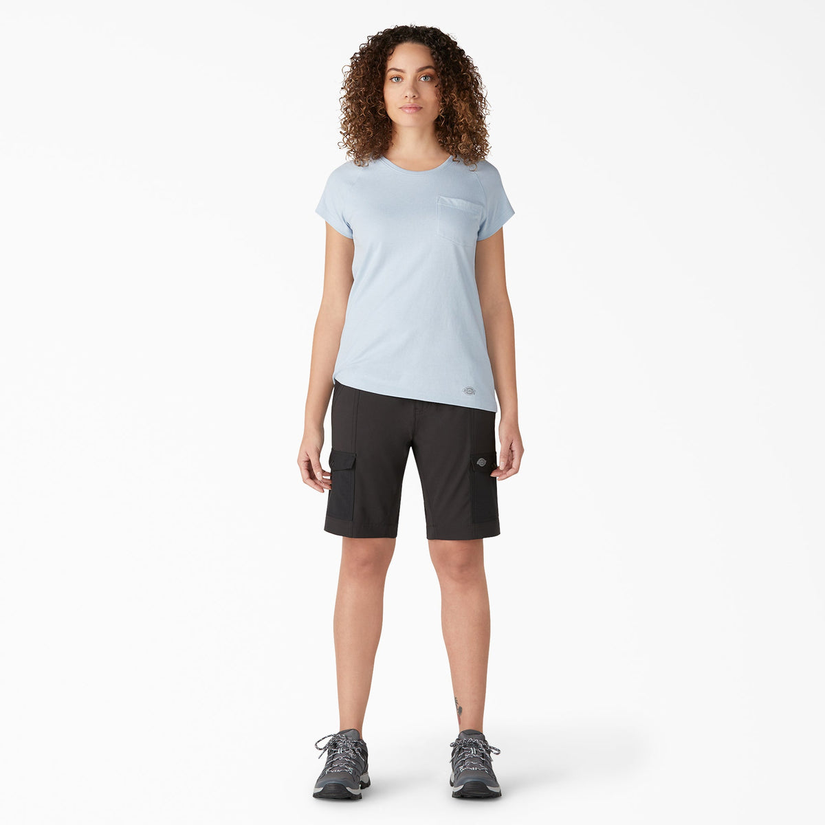 Dickies Women's Cooling Slim Fit Cargo Shorts, 10"