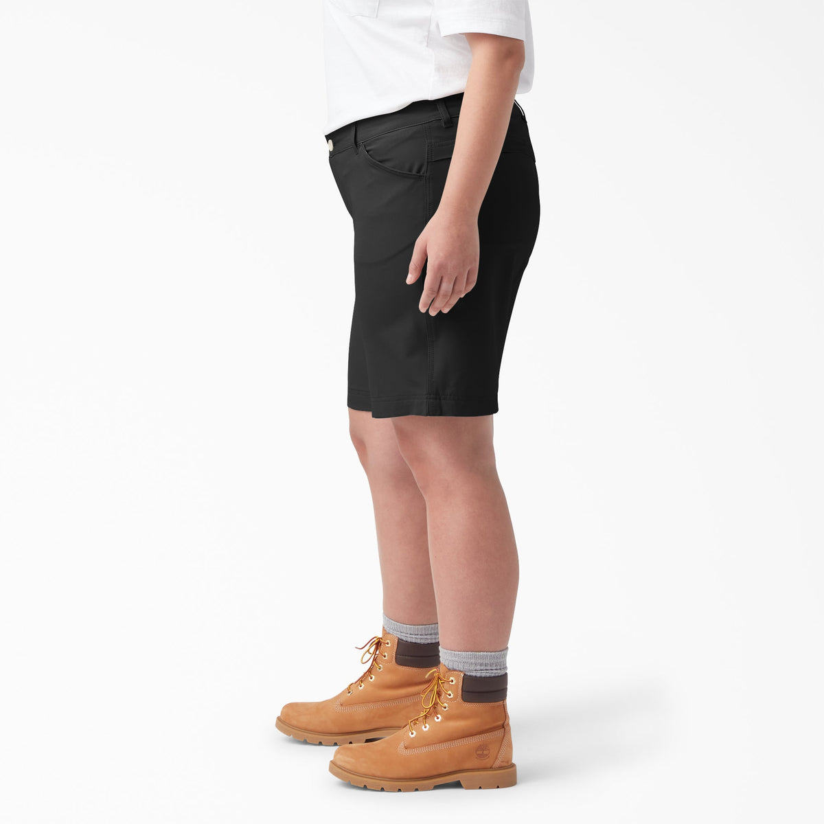 Dickies Women's Plus Cooling Relaxed Fit Shorts, 9"