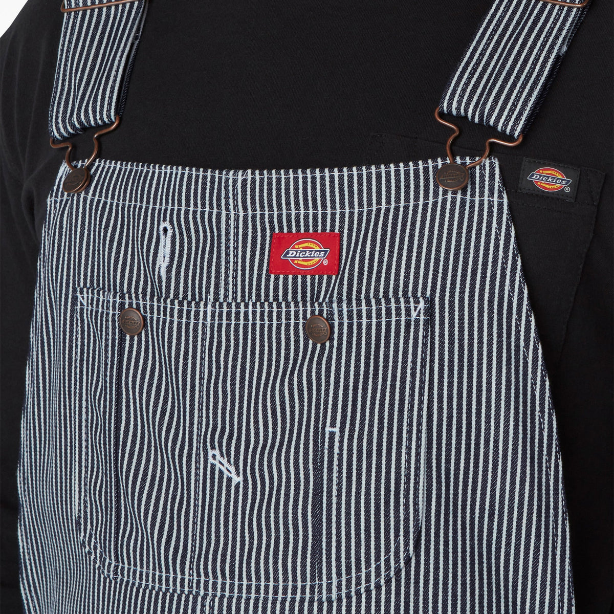 Dickies Hickory Stripe Bib Overalls