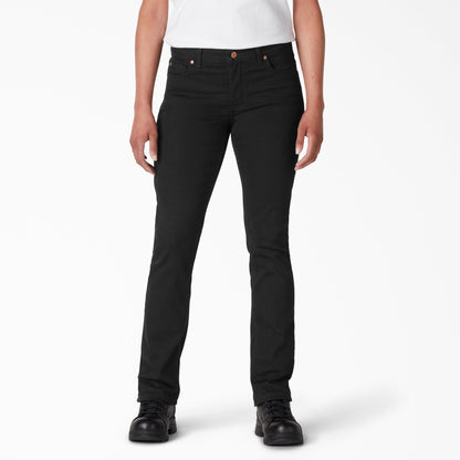 Dickies Women's Perfect Shape Straight Fit Jeans