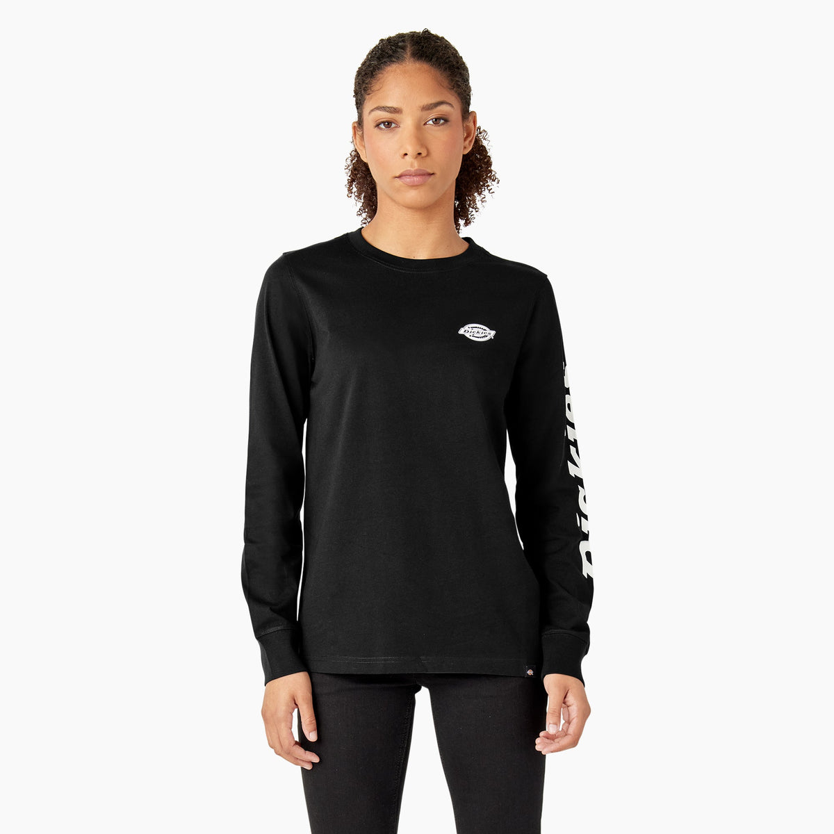 Dickies Women's Long Sleeve Heavyweight Graphic T-Shirt