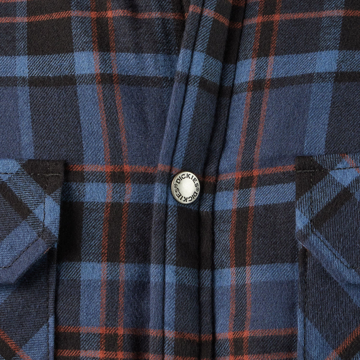 Dickies Water Repellent Fleece-Lined Flannel Shirt Jacket