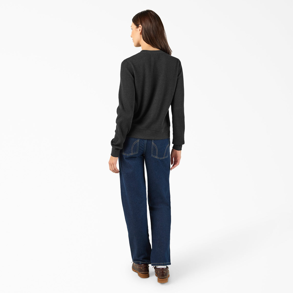 Dickies Women's Thermal Crewneck Shirt
