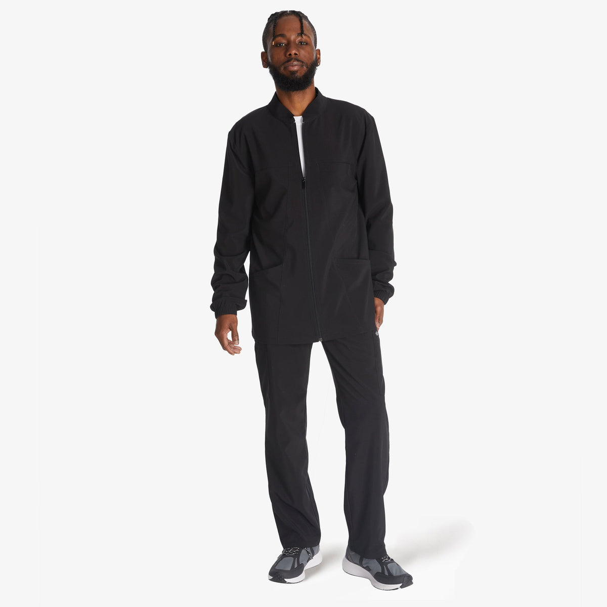 Dickies Men's EDS Essentials Zip Front Scrub Jacket