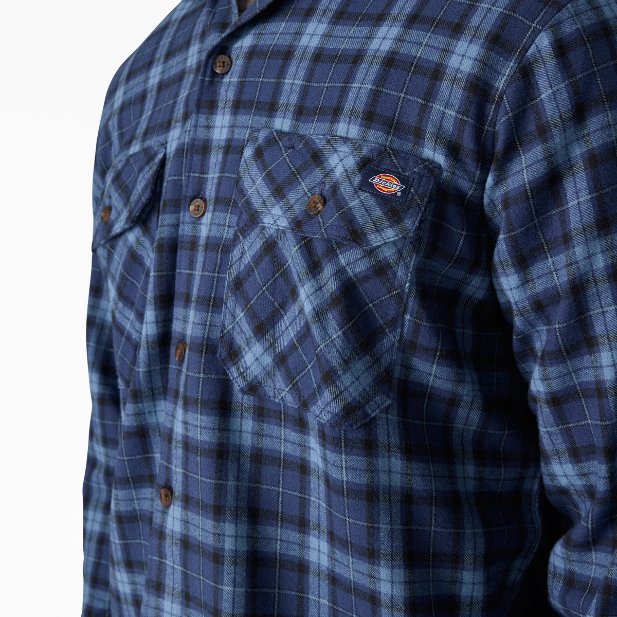 Dickies Long Sleeve Flannel Work Shirt