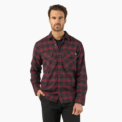 Dickies Long Sleeve Flannel Work Shirt