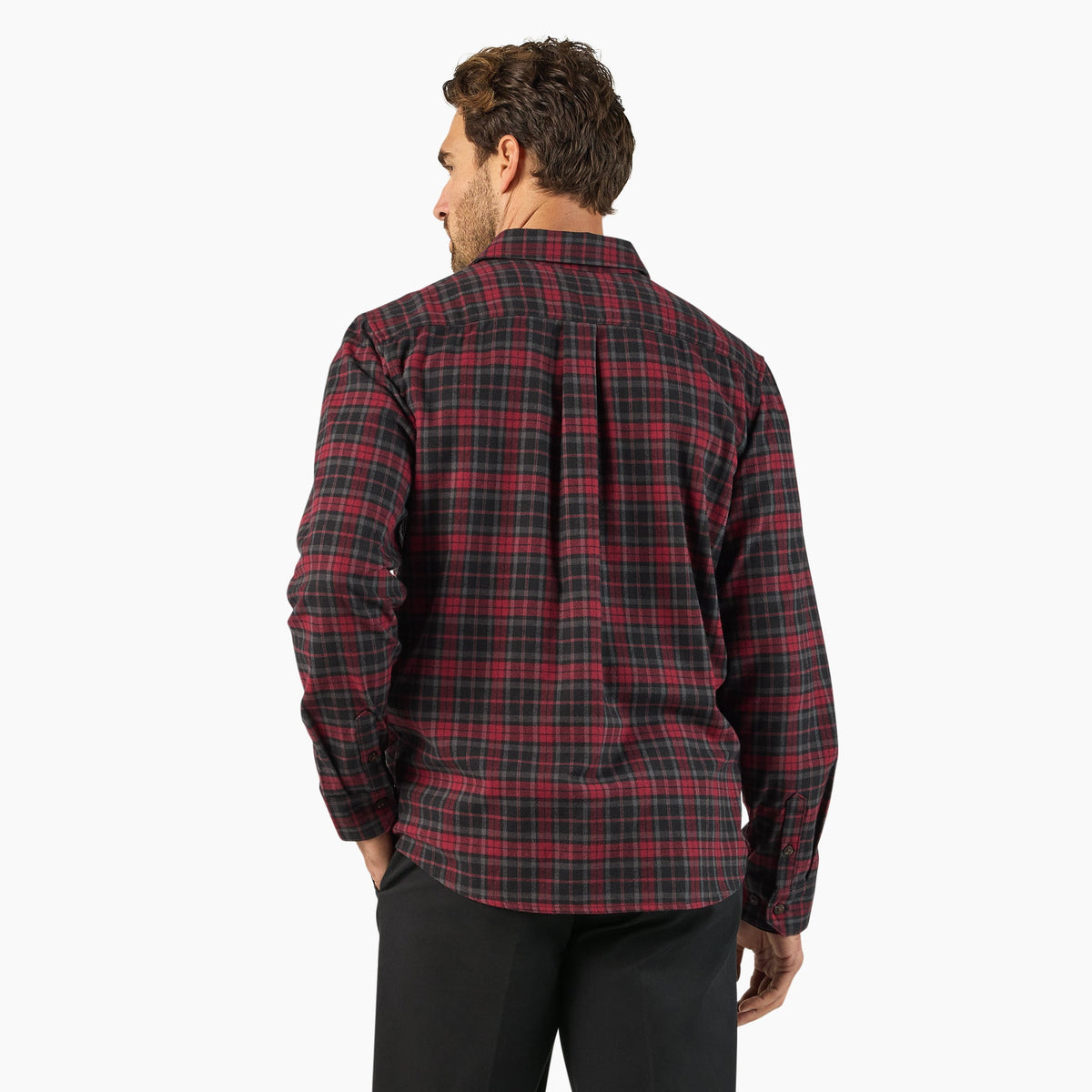 Dickies Long Sleeve Flannel Work Shirt