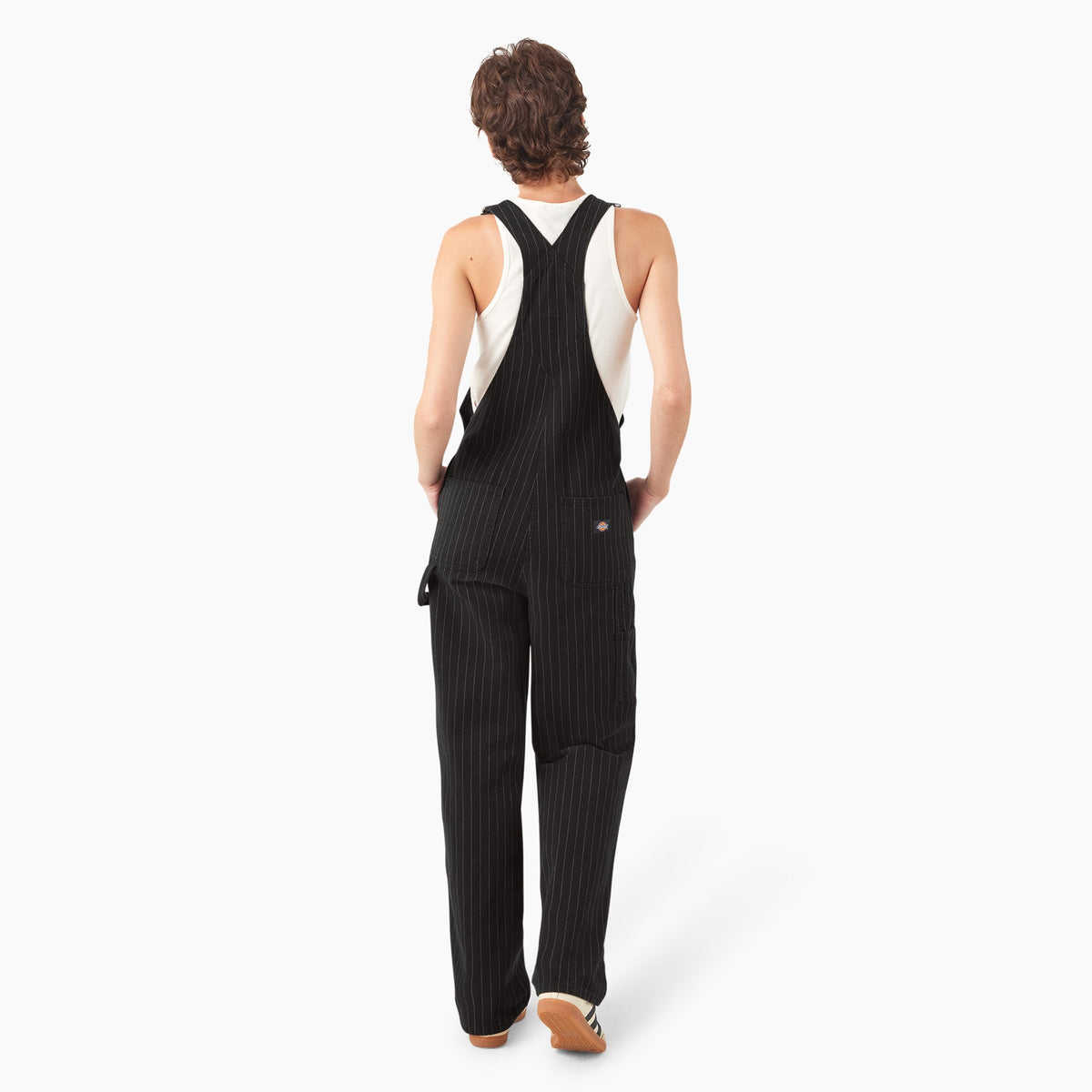Dickies Women's Pinstripe Service Bib Overalls