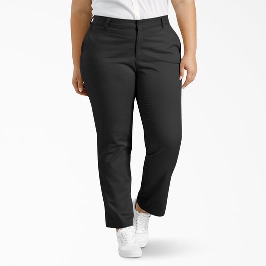 Dickies Women's Plus Straight Fit Pants