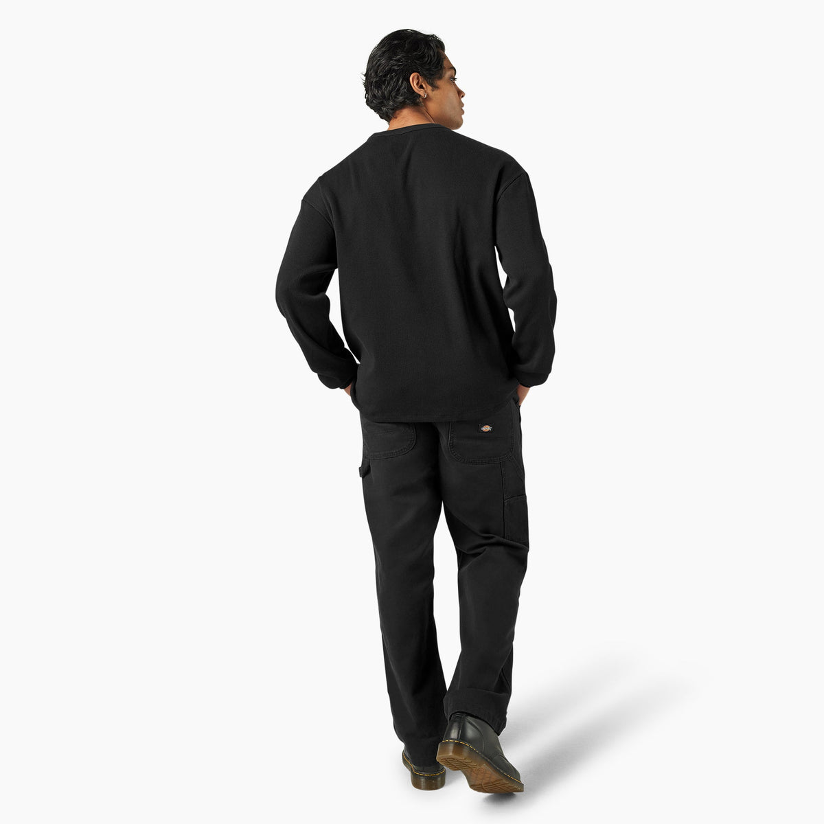 Dickies Long Sleeve Waffle Shirt