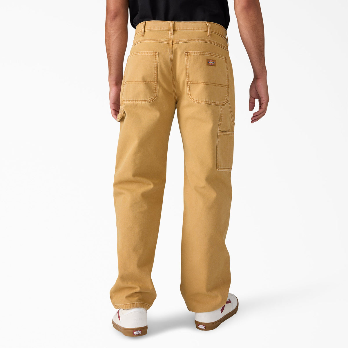 Dickies Worn In Duck Carpenter Pants